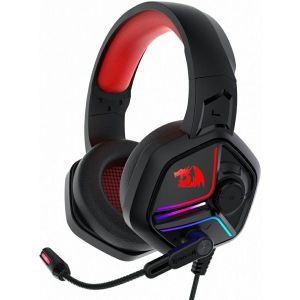 Slušalice Redragon Ajax H230 RGB, žičane, gaming, mikrofon, over-ear, PC, PS4, Xbox One, crne