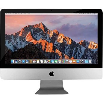 Refurbished all in one Apple iMac 21.5" (Mid 2014), Intel Core i5-4260U up to 2.70GHz, 8GB RAM, 500GB HDD, Intel HD Graphics 5000, Silver