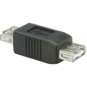 Adapter Roline, USB-A 2.0 (Ž) na USB-A (Ž), crni