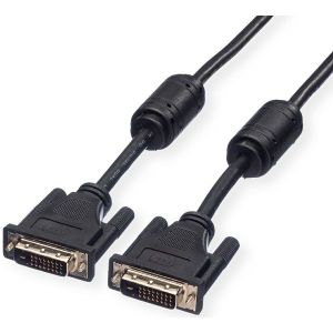Kabel Roline DVI-D (24+1) M/M, dual link, 2.0m