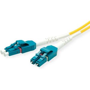 Roline optički kabel 9/125 LC/LC singlemode Duplex, LSOH, 5.0m, žuti