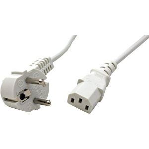 Kabel Roline Value naponski, ravni IEC 320-C13 konektor, bijeli, 1.8m