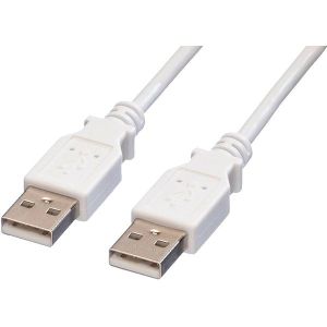 Kabel Roline Value, USB-A 2.0, 1.8m, bijeli