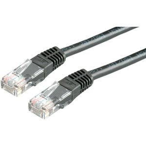 Roline Value UTP mrežni kabel Cat.6, 10m, crni