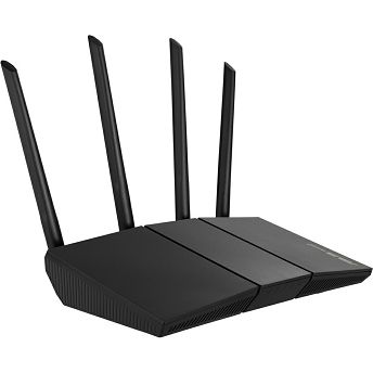 Router Asus RT-AX57, AX3000, WiFi 6, Dual band 2.4GHz/5GHz, 1×WAN, 4×LAN