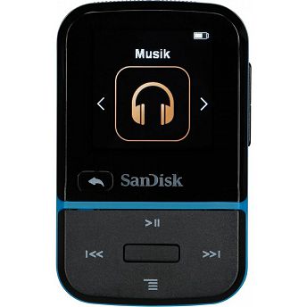 MP3 player SanDisk Clip Sport Go, 32GB, plavi