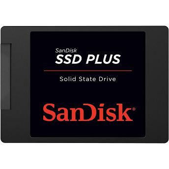 SSD SanDisk Plus, 2.5", 240GB, SATA3 6Gb/s, R530/W440
