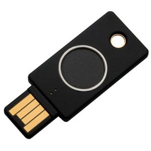 Sigurnosni ključ Yubico YubiKey Bio, FIDO Edition, USB-A, crni