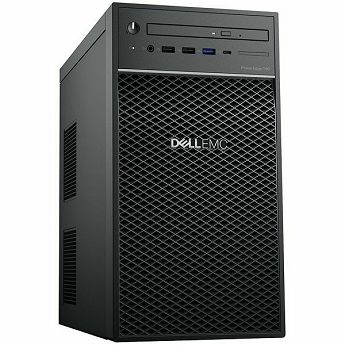 Server Dell PowerEdge T40, Intel Xeon E-2224G (4C, 4.7GHz, 8MB), 16GB (2x8GB) 3200MHz DDR4, 2x2TB 7.2k SATA HDD, 300W