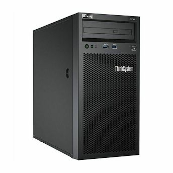 Server Lenovo ThinkSystem ST50, Intel Xeon E-2224G (4C, 4.7GHz, 8MB), 16GB (2x8GB) 2666MHz ECC DDR4, 2x480 SATA SSD, 2x2TB 7.2k SATA HDD, 250W