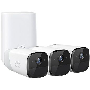 Sigurnosna kamera Eufy by Anker EufyCam 2, bežična, vanjska, 3 kamere 1080p + bazna stanica