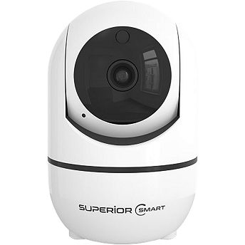 Sigurnosna kamera Superior Security iCM001, bežična, unutarnja, 1080p, detekcija pokreta, bijela