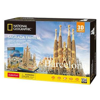 Slagalica 3D Cubicfun Sagrada Familia