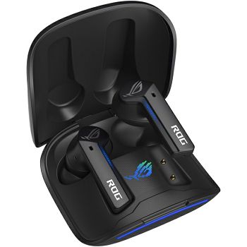 Slušalice Asus ROG Cetra True Wireless, bežične, bluetooth, gaming, mikrofon, eliminacija buke, in-ear, PC, Switch, crne
