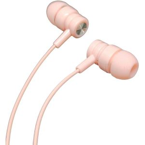 Slušalice Firebird Action Q25, žičane, mikrofon, in-ear, roze