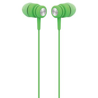 Slušalice Firebird by Adda Action Q25-RG, žičane, in-ear, zelene