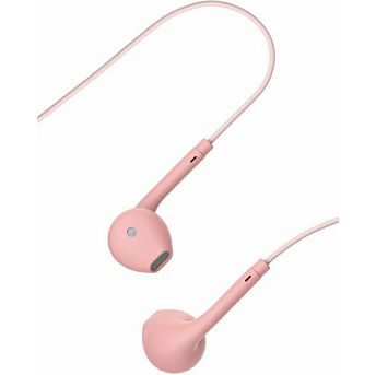 Slušalice Firebird by Adda Macaron MC1, žičane, mikrofon, in-ear, roze
