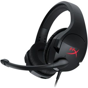 Slušalice HyperX Cloud Stinger, HX-HSCS-BK/EM, žičane, gaming, mikrofon, over-ear, PC, PS4, PS5, Xbox, Switch, crno-crvene