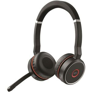 Slušalice Jabra Evolve 75 BT, bežične, bluetooth, eliminacija buke, mikrofon, on-ear, crne