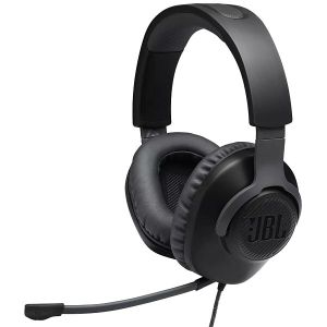 Slušalice JBL Quantum 100, žičane, gaming, mikrofon, over-ear, PC, PS4, Xbox, Switch, crne