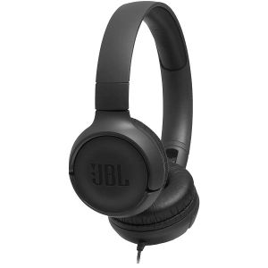 Slušalice JBL Tune 500, žičane, mikrofon, on-ear, crne
