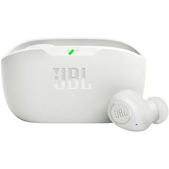 Slušalice JBL Vibe Buds, bežične, bluetooth, mikrofon, in-ear, bijele