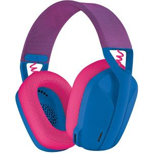 Slušalice Logitech G435, bežične, bluetooth, gaming, mikrofon, over-ear, PC, PS4, plave 