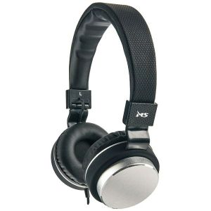 Slušalice MS Metis C101, žičane, mikrofon, on-ear, crno-sive