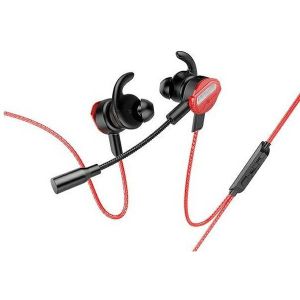 Slušalice Rampage RM-K35 Loyal, žičane, gaming, mikrofon, in-ear, PC, PS4, PS5, Xbox, crvene