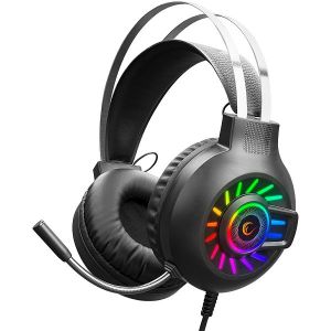 Slušalice Rampage RM-K44 Zengibar, žičane, gaming, 7.1, mikrofon, over-ear, PC, PS4, PS5, crne - PROMO