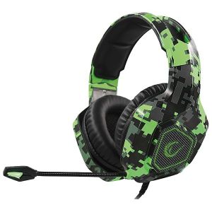 Slušalice Rampage RM-K8 Crafting, žičane, gaming, mikrofon, over-ear, PC, PS4, PS5, camouflage - MAXI PONUDA