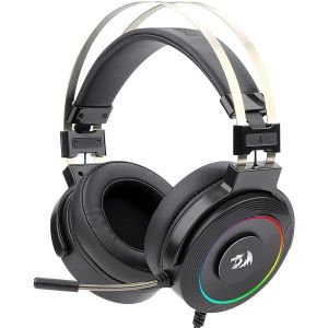 Slušalice Redragon Lamia 2 H320 RGB, žičane, gaming, mikrofon, over-ear, PC, PS4, PS5, crne + Stalak