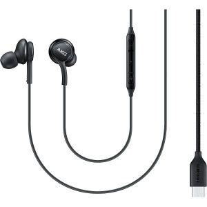 Slušalice Samsung EO-IC100, žičane, mikrofon, in-ear, USB-C, crne