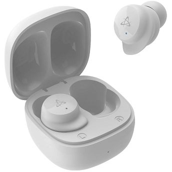 Slušalice SBOX EB-TWS538, bežične, bluetooth, mikrofon, in-ear, bijele