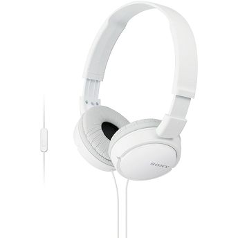 Slušalice Sony MDRZX110APW.CE7, žičane, mikrofon, on-ear, bijele