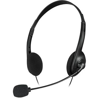 Slušalice Speedlink Accordo, žičane, mikrofon, on-ear, PC, crne