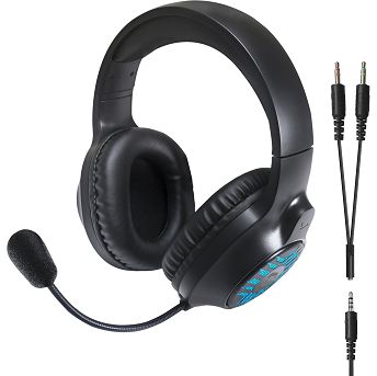 Slušalice Speedlink Tyron, žičane, gaming, mikrofon, over-ear, PC, PS4, PS5, Xbox, Switch, RGB, crne
