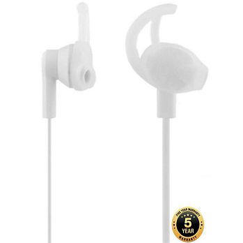 Slušalice Streetz HL-W101, žičane, mikrofon, in-ear, bijele