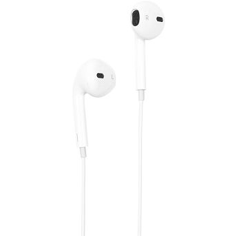 Slušalice Streetz HL-W111, žičane, mikrofon, in-ear, USB-C, bijele