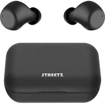 Slušalice Streetz T210, bežične, bluetooth, mikrofon, in-ear, crne