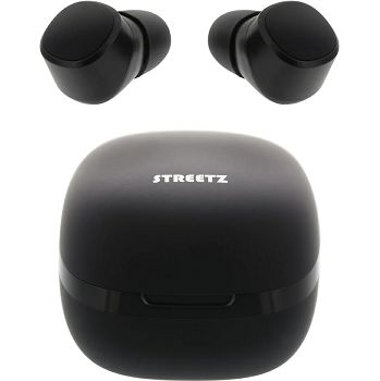 Slušalice Streetz TWS-1108, bežične, bluetooth, mikrofon, in-ear, crne