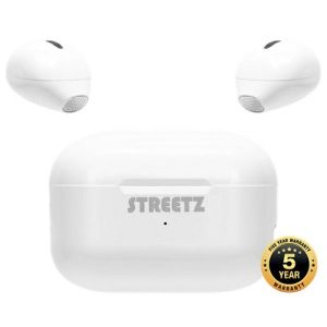 Slušalice Streetz TWS-114 Mini, bežične, bluetooth, mikrofon, in-ear, bijele - BEST BUY