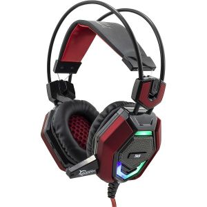 Slušalice White Shark GH-1644 Tiger, žičane, gaming, mikrofon, over-ear, PC, PS4, Xbox, crno-crvene