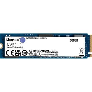 SSD Kingston NV2, 500GB, M.2 NVMe PCIe Gen4, R3500/W2100