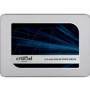 SSD Crucial MX500, 2.5", 250GB, SATA3 6Gb/s, R560/W510