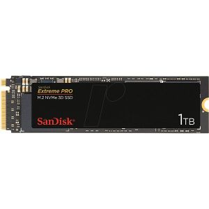 SSD SanDisk Extreme Pro, 1TB, M.2 NVMe PCIe Gen3, R3400/W2800
