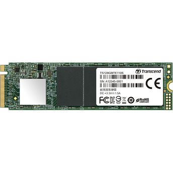 SSD Transcend 110S, 128GB, M.2 NVMe PCIe Gen3, R1500/W400