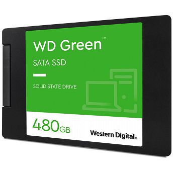 SSD WD Green WDS480G3G0A, 2.5", 480GB, SATA3 6Gb/s, R545/W430