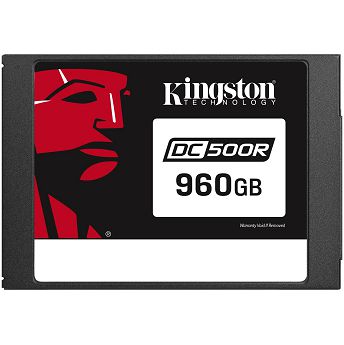 SSD za servere Kingston DC500R, 2.5", 960GB, SATA3 6Gb/s, R555/W525