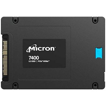 SSD za servere Micron 7400 Pro, 960GB, U.3 NVMe PCIe Gen4, R6500/W1000